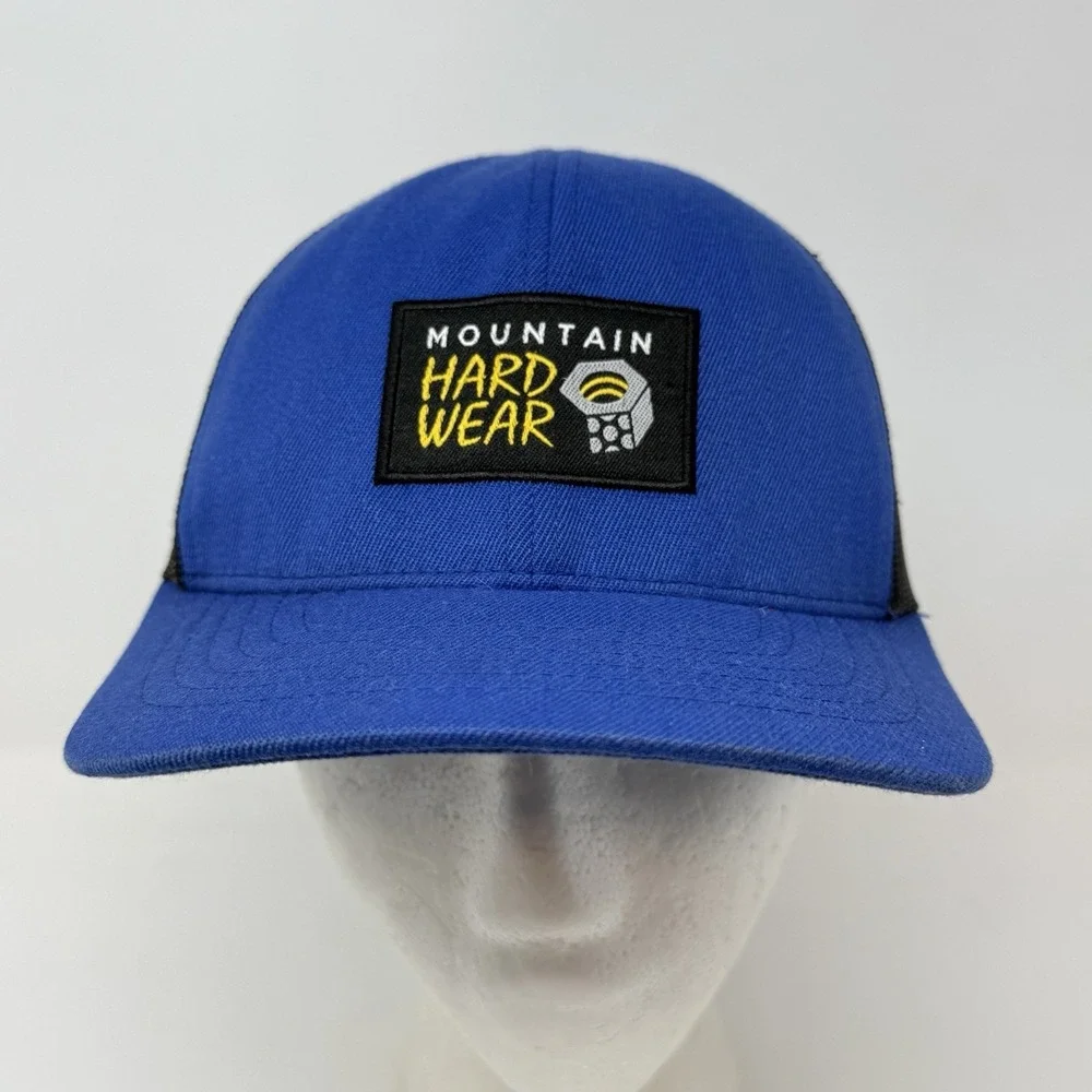 Mountain Hardwear Blue Yupoong Brand Trucker‎ Hat Cap Adjustable Mesh Snapback